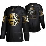 Camiseta New York Islanders Mike Bossy Golden Edition Retired Jugador Autentico Negro Camiseta New York Islanders Mike Bossy Golden Edition Retired Jugador Autentico Negro