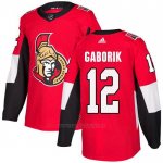 Camiseta Hockey Ottawa Senators 12 Marian Gaborik Primera Autentico Rojo Camiseta Hockey Ottawa Senators 12 Marian Gaborik Primera Autentico Rojo
