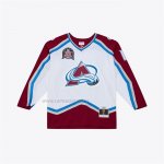 Camiseta Hockey Colorado Avalanche Joe Sakic 1995 Power Play Blanco Camiseta Hockey Colorado Avalanche Joe Sakic 1995 Power Play Blanco