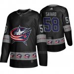Camiseta Columbus Blue Jackets David Savard Breakaway Negro Camiseta Columbus Blue Jackets David Savard Breakaway Negro