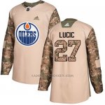 Camiseta Hockey Nino Edmonton Oilers 27 Milan Lucic Camo Autentico 2017 Veterans Day Stitched Camiseta Hockey Nino Edmonton Oilers 27 Milan Lucic Camo Autentico 2017 Veterans Day Stitched