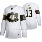 Camiseta Hockey Montreal Canadiens Max Domi Golden Edition Autentico Blanco Camiseta Hockey Montreal Canadiens Max Domi Golden Edition Autentico Blanco
