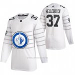 Camiseta Hockey Winnipeg Jets Connor Hellebuyck Autentico 2020 All Star Blanco Camiseta Hockey Winnipeg Jets Connor Hellebuyck Autentico 2020 All Star Blanco