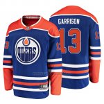 Camiseta Edmonton Oilers Jason Garrison Alternato Breakaway Azul Camiseta Edmonton Oilers Jason Garrison Alternato Breakaway Azul