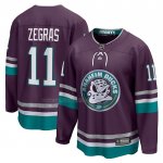 Camiseta Hockey Anaheim Ducks Trevor Zegras 30th Anniversary Premier Breakaway Violeta Camiseta Hockey Anaheim Ducks Trevor Zegras 30th Anniversary Premier Breakaway Violeta