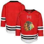 Camiseta Hockey Nino Chicago Blackhawks Centennial Primera Rojo Camiseta Hockey Nino Chicago Blackhawks Centennial Primera Rojo