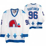Camiseta Hockey Quebec Nordiques Mikko Rantanen Heritage Vintage Replica Blanco Camiseta Hockey Quebec Nordiques Mikko Rantanen Heritage Vintage Replica Blanco