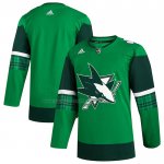 Camiseta Hockey San Jose Sharks 2023 St. Patrick's Day Autentico Verde Camiseta Hockey San Jose Sharks 2023 St. Patrick's Day Autentico Verde