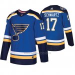 Camiseta Hockey St. Louis Blues Home Autentico Jaden Schwartz 2020 All Star Azul Camiseta Hockey St. Louis Blues Home Autentico Jaden Schwartz 2020 All Star Azul