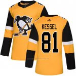 Camiseta Hockey Pittsburgh Penguins 81 Phil Kessel Alterno Autentico Oro Camiseta Hockey Pittsburgh Penguins 81 Phil Kessel Alterno Autentico Oro