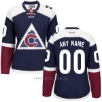 Camiseta Hockey Hombre Colorado Avalanche Reebok Navy Personalizada Azul Camiseta Hockey Hombre Colorado Avalanche Reebok Navy Personalizada Azul