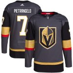 Camiseta Hockey Vegas Golden Knights Alex Pietrangelo Primera Autentico Gris Camiseta Hockey Vegas Golden Knights Alex Pietrangelo Primera Autentico Gris