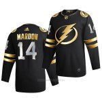 Camiseta Hockey Tampa Bay Lightning Patrick Maroon Golden Edition Limited Autentico 2020-21 Negro Camiseta Hockey Tampa Bay Lightning Patrick Maroon Golden Edition Limited Autentico 2020-21 Negro