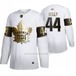 Camiseta Hockey Toronto Maple Leafs Morgan Rielly Golden Edition Limited Blanco Camiseta Hockey Toronto Maple Leafs Morgan Rielly Golden Edition Limited Blanco