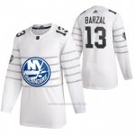 Camiseta Hockey New York Islanders Barzal Autentico 2020 All Star Blanco Camiseta Hockey New York Islanders Barzal Autentico 2020 All Star Blanco