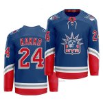 Camiseta Hockey New York Rangers Kakko Azul Camiseta Hockey New York Rangers Kakko Azul