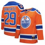 Camiseta Hockey Edmonton Oilers Leon Draisaitl Power Play Naranja Camiseta Hockey Edmonton Oilers Leon Draisaitl Power Play Naranja