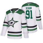 Camiseta Hockey Hombre Dallas Stars 91 Tyler Seguin 2018 Blanco Camiseta Hockey Hombre Dallas Stars 91 Tyler Seguin 2018 Blanco
