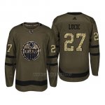 Camiseta Edmonton Oilers 27 Milan Lucic Camo Salute To Service Camiseta Edmonton Oilers 27 Milan Lucic Camo Salute To Service