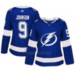 Camiseta Mujer Tampa Bay Lightning 9 Tyler Johnson Blue Adizero Jugador Home Camiseta Mujer Tampa Bay Lightning 9 Tyler Johnson Blue Adizero Jugador Home