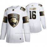 Camiseta Hockey Florida Panthers Aleksander Barkov Golden Edition Autentico Blanco Camiseta Hockey Florida Panthers Aleksander Barkov Golden Edition Autentico Blanco