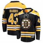 Camiseta Hockey Boston Bruins Jordan Harris Primera Breakaway Negro Camiseta Hockey Boston Bruins Jordan Harris Primera Breakaway Negro