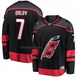 Camiseta Hockey Carolina Hurricanes Dmitry Orlov Primera Breakaway Negro Camiseta Hockey Carolina Hurricanes Dmitry Orlov Primera Breakaway Negro