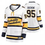 Camiseta Hockey Mujer Nashville Predators Matt Duchene Breakaway Jugador 2020 Winter Classic Blanco Camiseta Hockey Mujer Nashville Predators Matt Duchene Breakaway Jugador 2020 Winter Classic Blanco