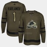 Camiseta Colorado Avalanche Semyon Varlamov Camo Salute To Service Camiseta Colorado Avalanche Semyon Varlamov Camo Salute To Service