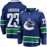 Camiseta Hockey Vancouver Canucks Elias Lindholm Primera Premier Breakaway Azul Camiseta Hockey Vancouver Canucks Elias Lindholm Primera Premier Breakaway Azul