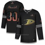 Camiseta Hockey Anaheim Ducks Ryan Miller 2020 USA Flag Negro Camiseta Hockey Anaheim Ducks Ryan Miller 2020 USA Flag Negro