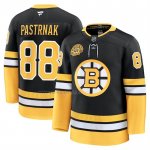 Camiseta Hockey Boston Bruins David Pastrnak Alterno 100th Aniversario Premium Negro Camiseta Hockey Boston Bruins David Pastrnak Alterno 100th Aniversario Premium Negro