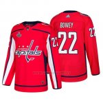 Camiseta Washington Capitals Madison Bowey Bound Patch Stanley Cup Final Rojo Camiseta Washington Capitals Madison Bowey Bound Patch Stanley Cup Final Rojo