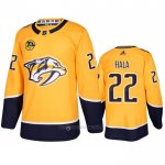 Camiseta Hockey Nashville Predators Kevin Fiala Primera Amarillo Camiseta Hockey Nashville Predators Kevin Fiala Primera Amarillo