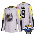 Camiseta Hockey Hombre New Jersey Devils 9 Hall Gris 2018 All Star Autentico Camiseta Hockey Hombre New Jersey Devils 9 Hall Gris 2018 All Star Autentico