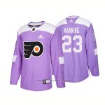Camiseta Hockey Hombre Autentico Philadelphia Flyers 23 Brandon Manning Hockey Fights Cancer 2018 Violeta Camiseta Hockey Hombre Autentico Philadelphia Flyers 23 Brandon Manning Hockey Fights Cancer 2018 Violeta