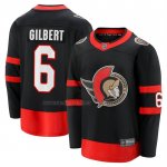 Camiseta Hockey Ottawa Senators Dennis Gilbert Primera Breakaway Negro Camiseta Hockey Ottawa Senators Dennis Gilbert Primera Breakaway Negro
