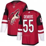 Camiseta Hockey Arizona Coyotes 55 Demers Primera Autentico Rojo Camiseta Hockey Arizona Coyotes 55 Demers Primera Autentico Rojo