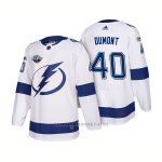 Camiseta Hockey Hombre Tampa Bay Lightning 40 Gabriel Dumont 2018 Blanco Camiseta Hockey Hombre Tampa Bay Lightning 40 Gabriel Dumont 2018 Blanco