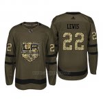 Camiseta Los Angeles Kings 22 Trevor Lewis Camo Salute To Service Camiseta Los Angeles Kings 22 Trevor Lewis Camo Salute To Service