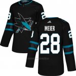 Camiseta Hockey San Jose Sharks 28 Timo Meier Alterno Autentico Negro Camiseta Hockey San Jose Sharks 28 Timo Meier Alterno Autentico Negro