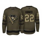 Camiseta Pittsburgh Penguins Matt Hunwick Camo Salute To Service Camiseta Pittsburgh Penguins Matt Hunwick Camo Salute To Service