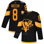 Camiseta Hockey Pittsburgh Penguins 8 Mark Recchi Autentico 2019 Stadium Series Negro Camiseta Hockey Pittsburgh Penguins 8 Mark Recchi Autentico 2019 Stadium Series Negro