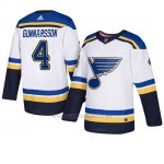 Camiseta St. Louis Blues Carl Gunnarsson Autentico Away Blanco Camiseta St. Louis Blues Carl Gunnarsson Autentico Away Blanco
