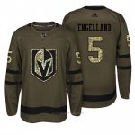 Camiseta Hockey Hombre Vegas Golden Knights 5 Deryk Engelland Verde Camo Camiseta Hockey Hombre Vegas Golden Knights 5 Deryk Engelland Verde Camo