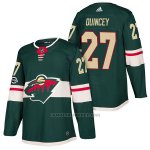 Camiseta Hockey Hombre Autentico Minnesota Wild 27 Kyle Quincey Home 2018 Verde Camiseta Hockey Hombre Autentico Minnesota Wild 27 Kyle Quincey Home 2018 Verde