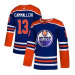 Camiseta Hockey Edmonton Oilers Cammalleri Alterno Autentico Azul Camiseta Hockey Edmonton Oilers Cammalleri Alterno Autentico Azul