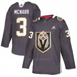 Camiseta Vegas Golden Knights Brayden McNabb Dia De Los Muertos Gris Camiseta Vegas Golden Knights Brayden McNabb Dia De Los Muertos Gris