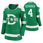 Camiseta Hockey Mujer Dallas Stars Miro Heiskanen Breakaway Jugador 2020 Winter Classic Verde Camiseta Hockey Mujer Dallas Stars Miro Heiskanen Breakaway Jugador 2020 Winter Classic Verde