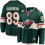 Camiseta Hockey Minnesota Wild Frederick Gaudreau Primera Breakaway Verde Camiseta Hockey Minnesota Wild Frederick Gaudreau Primera Breakaway Verde